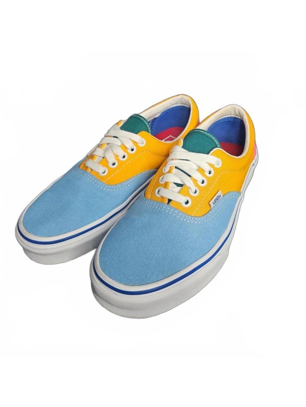 Vans Era Colorblock Multicolor Sneakers Mens 8 Womens 9.5 Skate Shoes